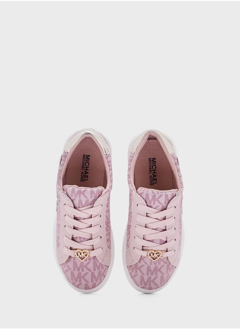 مايكل كورس Kids Olympia Low Top Sneakers