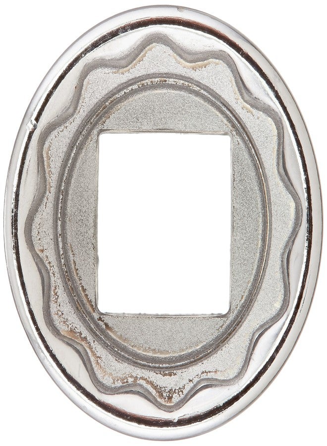 SK Tools USA 1/2" Drive, 21MM, 12 Point, Standard Chrome Socket | 40321 - Image 2