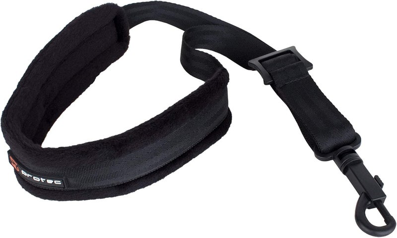 ProTec Pro Tec A310P 22-Inch Regular Padded Saxophone Neck Strap with Swivel Snap Black - Image 2