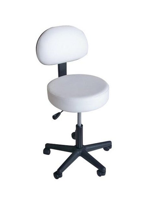 Multi-Purpose Drafting Swivel Rolling Stool Spa Bar office Stool With Back Rest  And Wheels