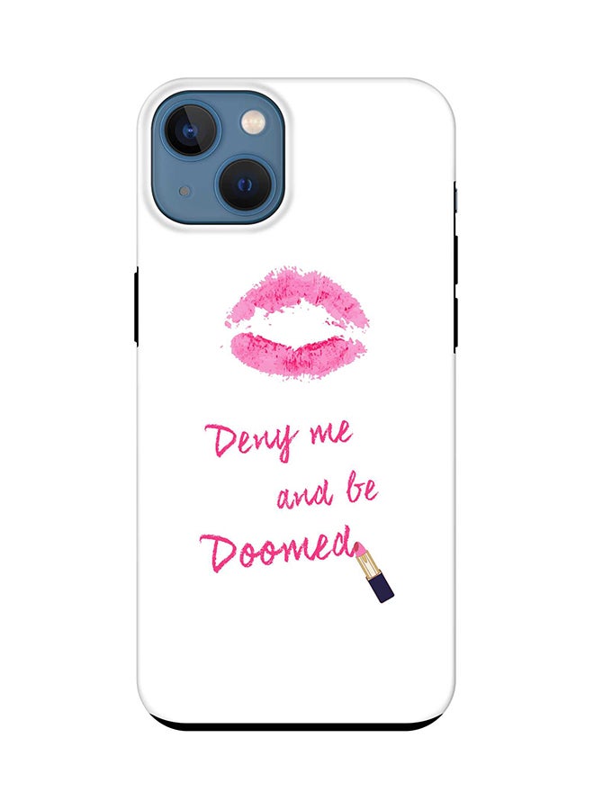 Stylizedd Tough Pro Case for iPhone 15 Plus Dual Layer Hybrid PC TPU Customized Mobile Cover Matte Finish Phone Case - Raining Lipsticks - Image 1