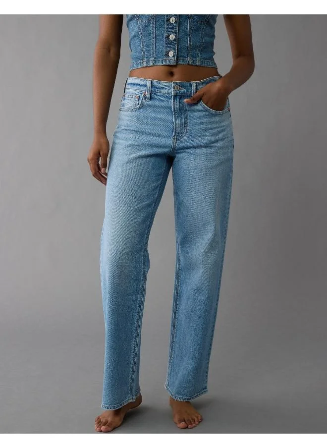 امريكان ايجل AE Strigid High-Waisted Stovepipe Jean