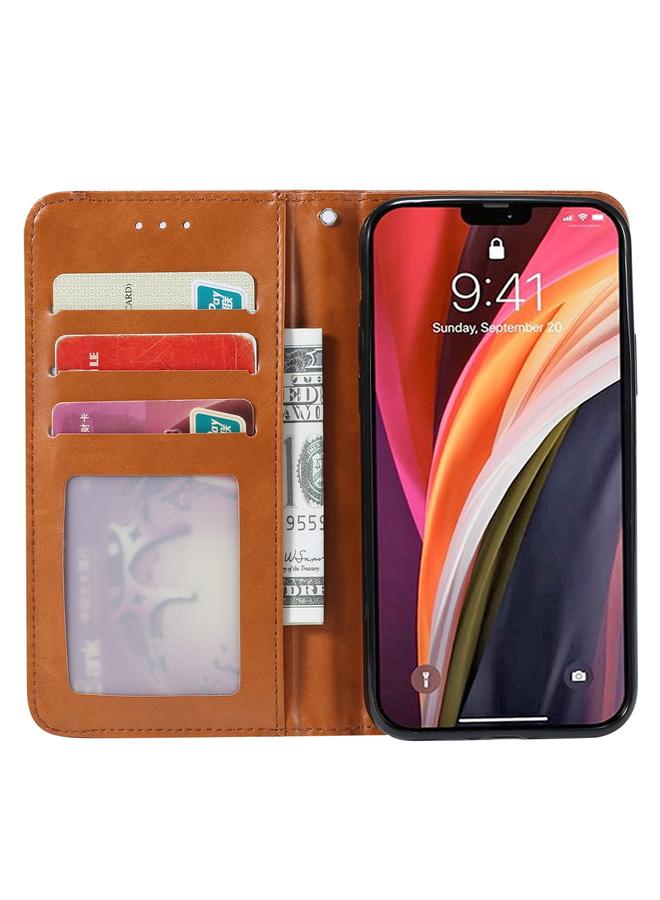 S-TOP Case For iPhone 14 Pro Max Knead Skin Texture Leather Case - Image 4