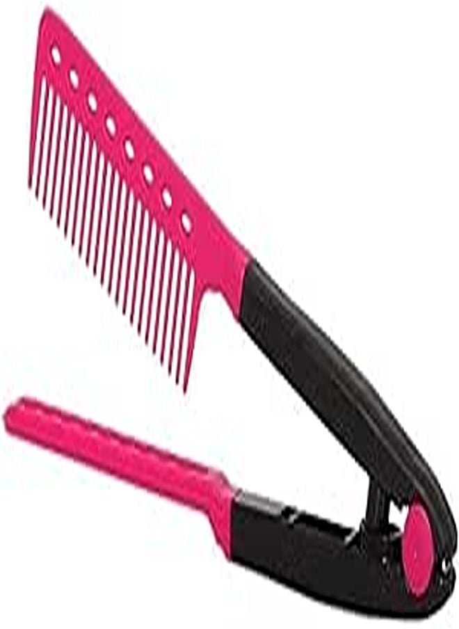 Generic V Shape DIY Hair Styling Comb Straightener (2 Pieces) 
