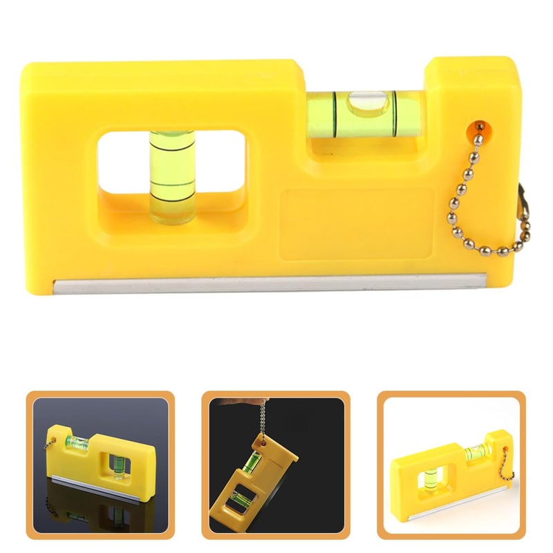 Mini Magnetic Bubble Level Tool with Chain Portable Spirit Level for Horizontal Measuring - Image 4