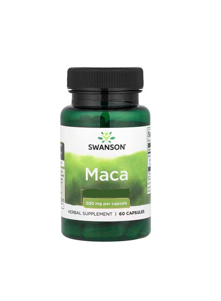 Maca  500 mg  60 Capsules