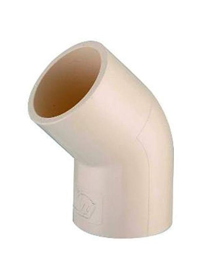 استرال كوع أنابيب بلاستيك CPVC من ASTRAL (زاوية 45 درجة) مقاس 3/4 بوصة (عبوة من 25 قطعة) - Image 3