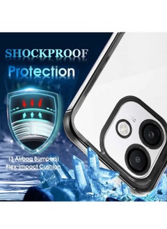 Wtech Oppo A3x 4G 2024 PU Luxury Plating Raised Lips Camera Hole Case Cover - Black  - Image 3