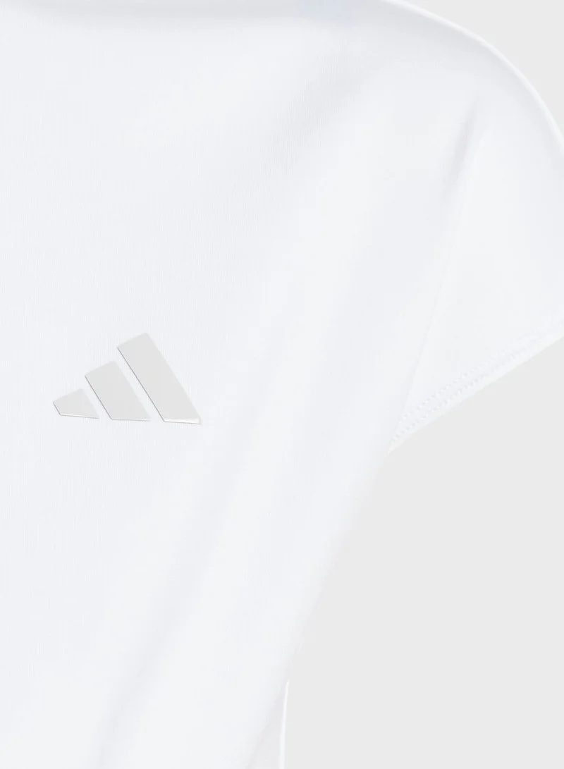 Adidas Yoga Aeroready Crop Slim T-Shirt Kids