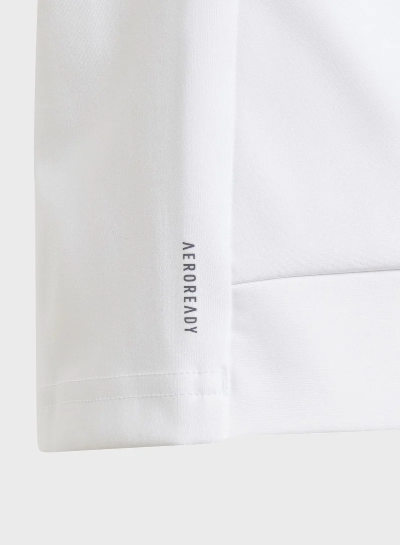 Adidas Yoga Aeroready Crop Slim T-Shirt Kids