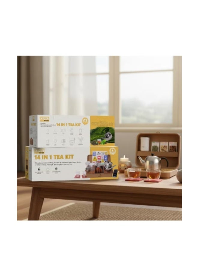 Denx Specialty Tea Set (14 pieces) Complete Tea Preparation - DX4206 - Image 4