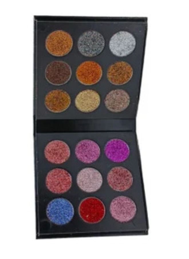 Professional 18-color glitter eyeshadow palette