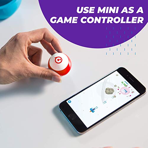Sphero Mini (Red) - Coding Robot Ball - Educational Coding and Gaming for Kids and Teens - Bluetooth Connectivity - Interactive and Fun Learning Experience for Ages 8+ - Image 5