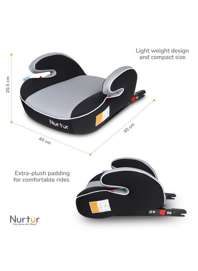 Nurtur - Arm Rest Universally Fit Baby Booster Seat With Cushioned Base, 4 To 12 years, 22 To 36 Kg - Image 1