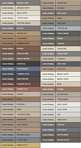 COLORFAST INDUSTRIES Color Fast Caulk Matched to Custom Building Products (Oyster Gray Sanded) - Image 3