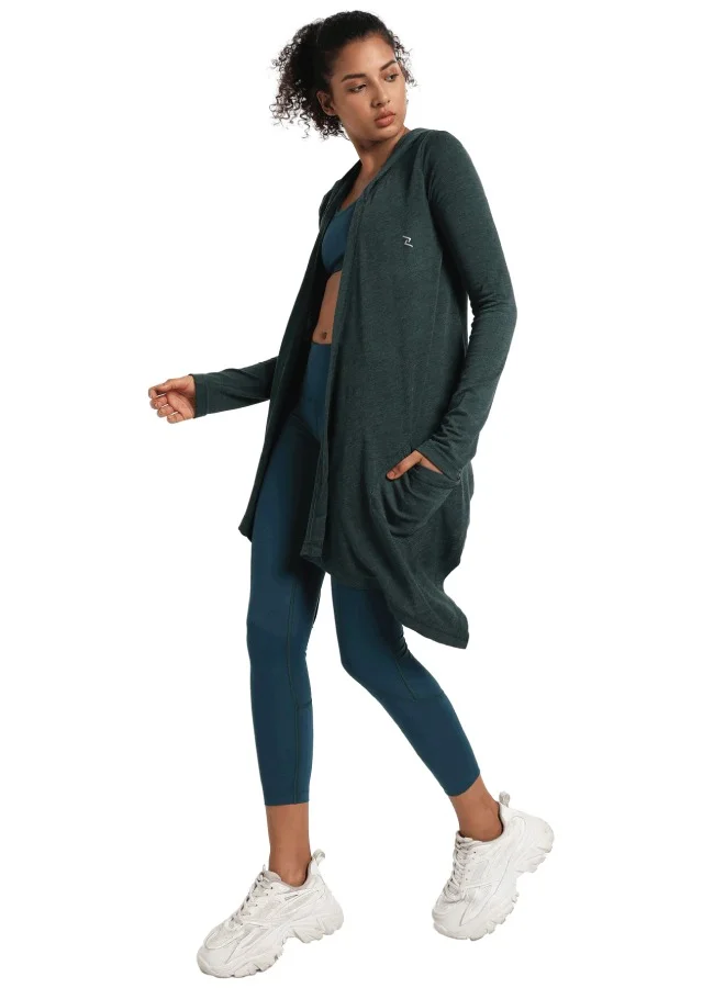زيسي Women's Long Hooded Shrug