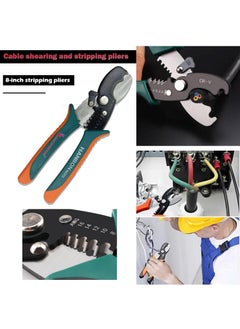 Malfah Enterprises Malfah Wire Stripping Plier 175 Mm Round Nose Plier Length 7 Inch Hanbon 86302  - Image 4