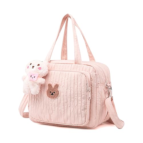 Lushandy Baby Diaper Bag Tote, Mommy Bag Cute Diaper Bags Crossbody Baby Bags for Girl Pañaleras Para Beb - Image 1