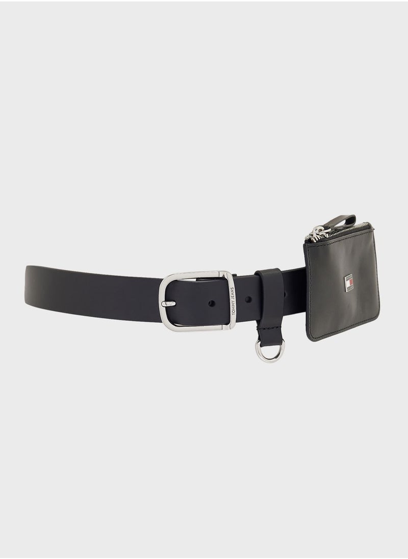 TOMMY HILFIGER - Bombe Allocated Hole Belt - Image 1