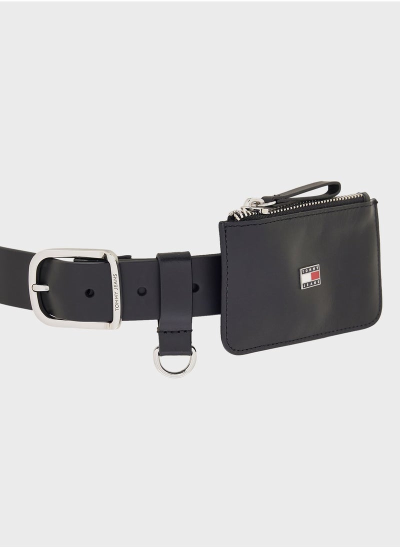 TOMMY HILFIGER - Bombe Allocated Hole Belt - Image 1