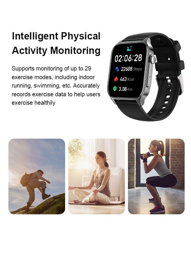 Wapik X5S Smart Watch - Black
