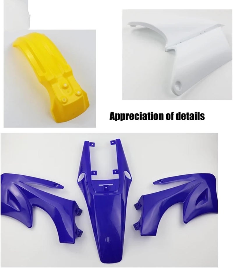 Vuzmode Motorcycle Fairing Kit - Sky Blue - Image 2