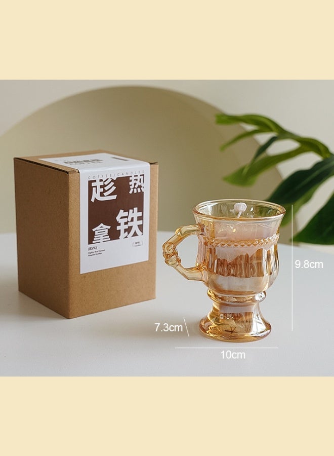 Fianser Candles Handmade Irish Coffee Cup Home Scented 9 Hours Fragrance Aromatherapy Gift Wax Natural Soy Glass Jar Stress Relief Luxury Wedding Bathroom Birthday Yoga Anniversary - Image 4