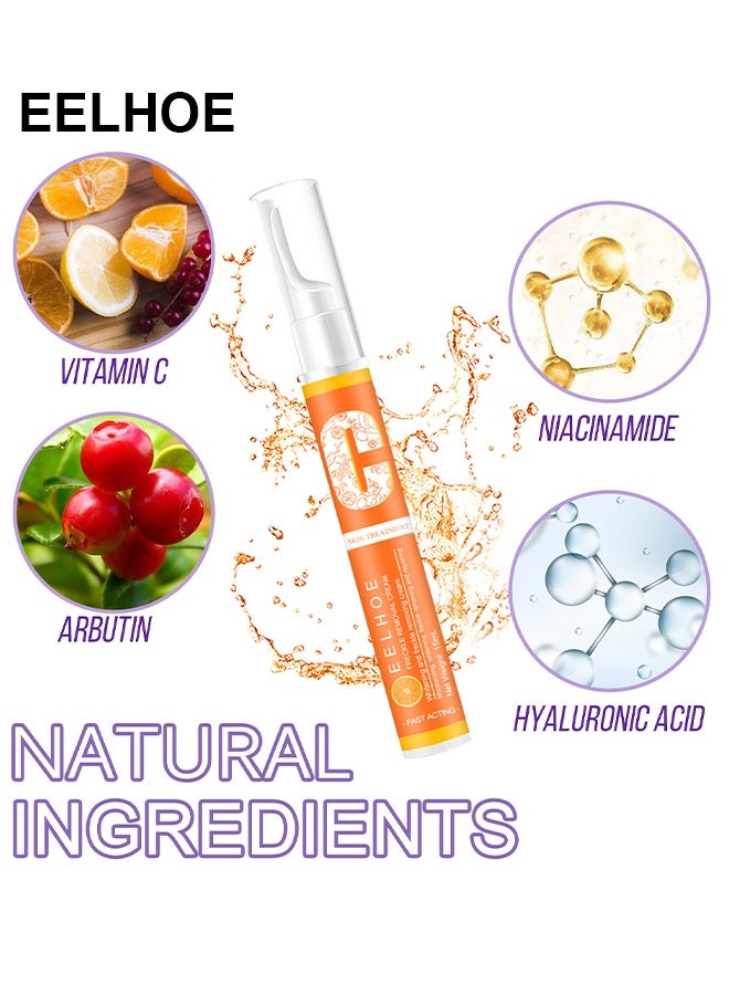 إيلهو تبييض النمش كريم VC تفتيح وتبييض البقع إزالة بقعة كريم إزالة القلم إزالة البقع والبقع الداكنة القلم تحسين لون البشرة تفتيح وتبييض البقع إزالة كريم - Image 2