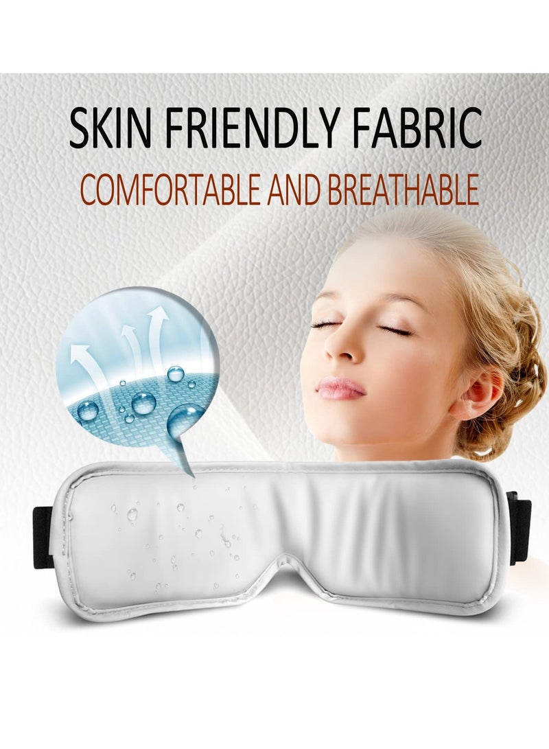 Arabest جهاز تدليك العين مع وسادة هوائية، ضغط ساخن بدرجة حرارة ثابتة، اهتزاز متعدد الترددات وموسيقى بلوتوث (أسود) - Image 3