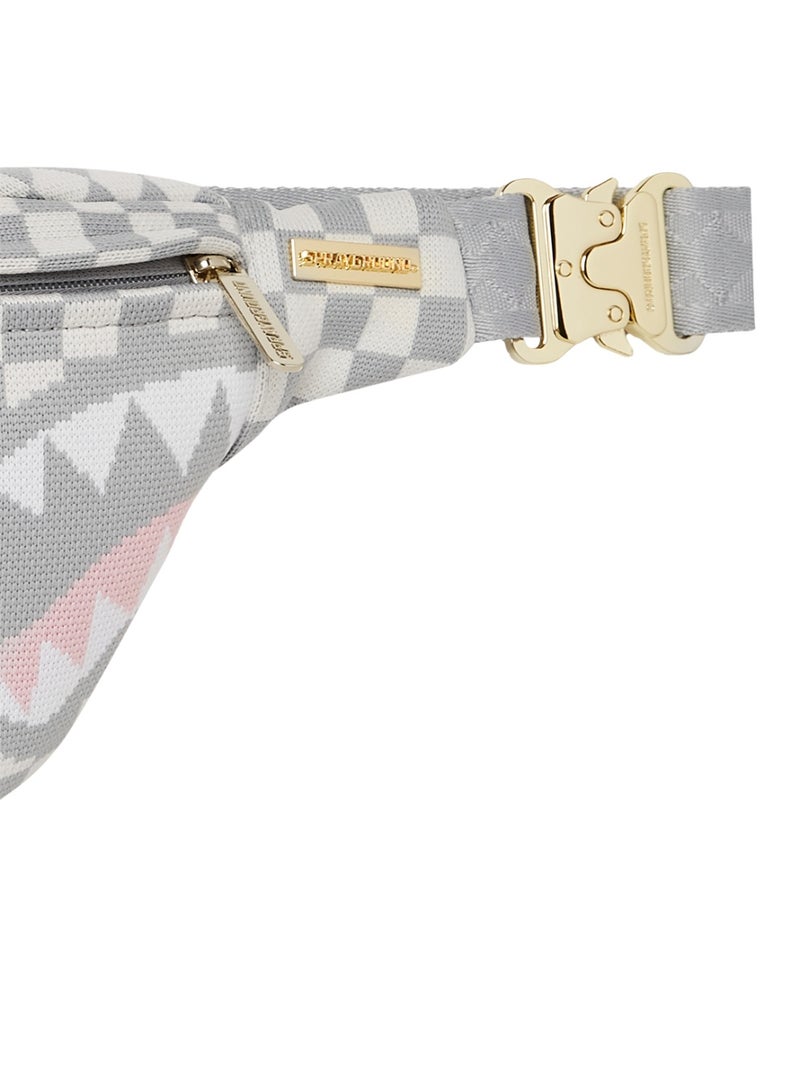 SPRAYGROUND KNIT SHARKS IN PARIS IN CREAM SAVVY CROSSBODY  - Image 3