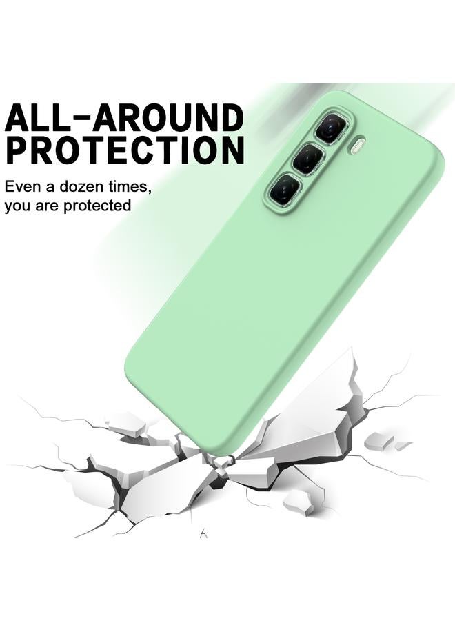 The Bros Phone Case For Infinix Hot 50 Pro+ 4G Solid Color Liquid Silicone Dropproof Full Coverage Phone Phone Case - Image 5