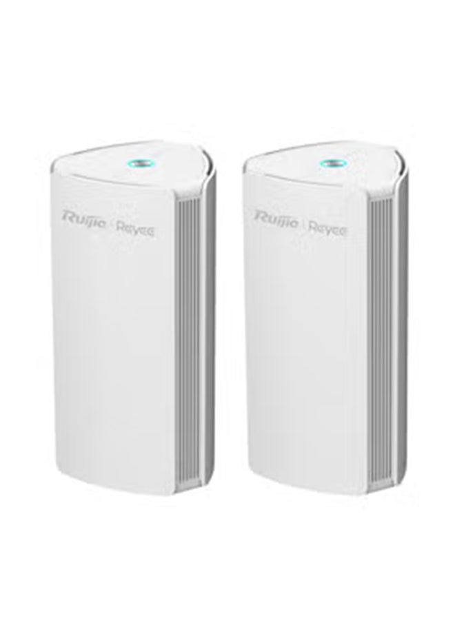 Ruijie RG-M18 1800M Wi-Fi 6 Dual-band Gigabit Mesh Router (2 Pack)  - Image 1