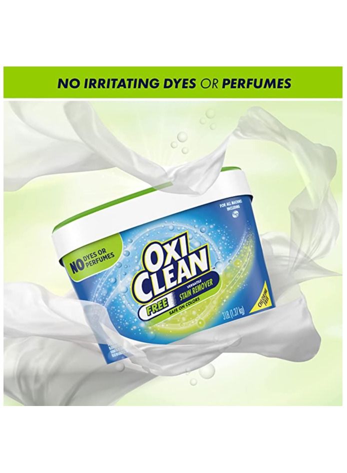 OxiClean Versatile Stain Remover Free, 3 lbs. - Image 2