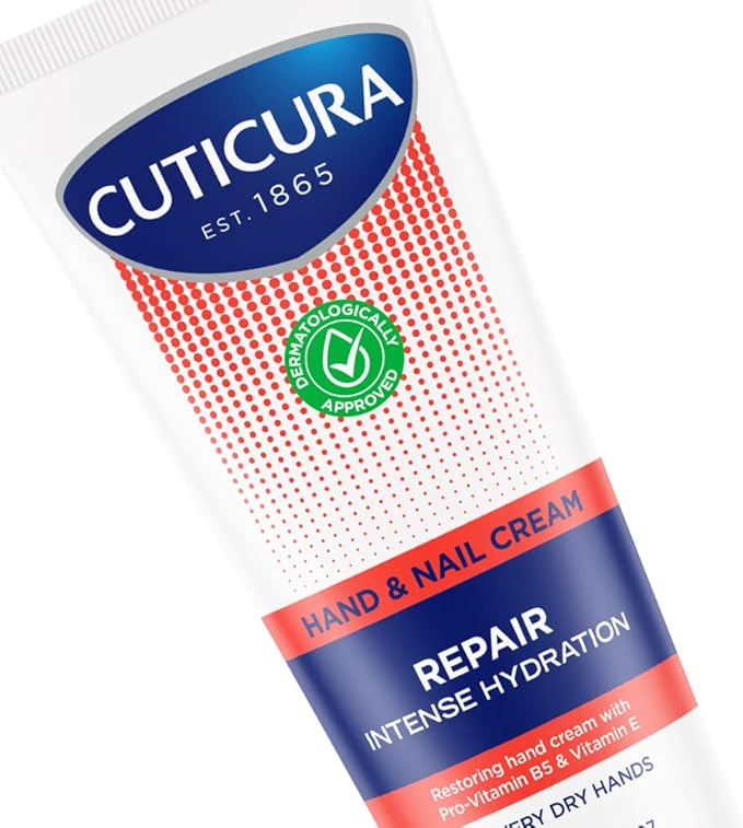 CUTICURA Repair Hand Nail Cream 75ml Intense Hydration Softening Protect Damaged Skin Stronger Nails - Image 2