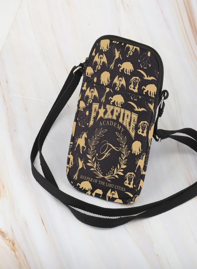 WCGXKO Book Lover Gift Academy Keeper Of The Lost Cities Bookish Crossbody Bag (F Cr) - Image 4