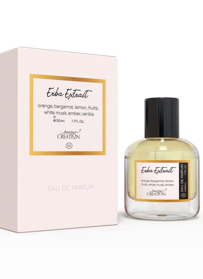 Amazing Creation - Amazing Creation Erba Extrait EDP For Unisex PFB0004, 50ml - Image 1