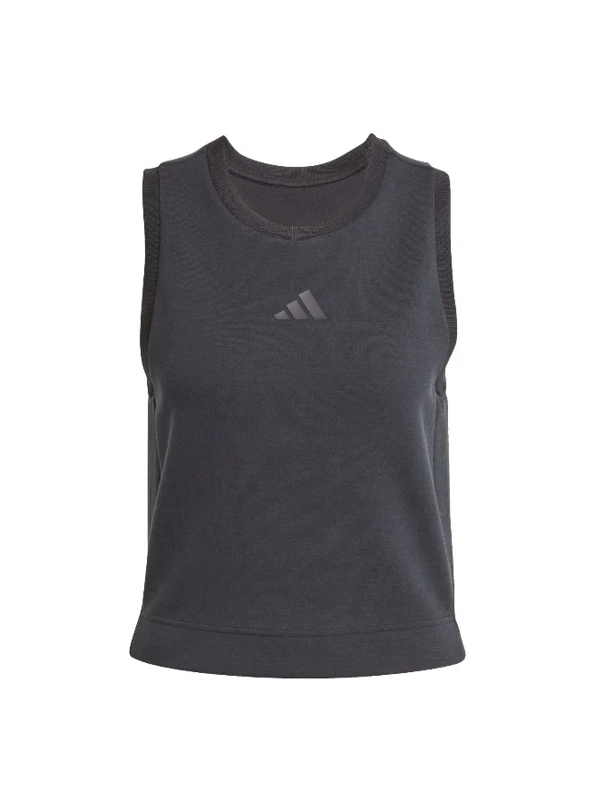 Adidas Adidas W All Szn Sl Tk Black Tank Tops For Women