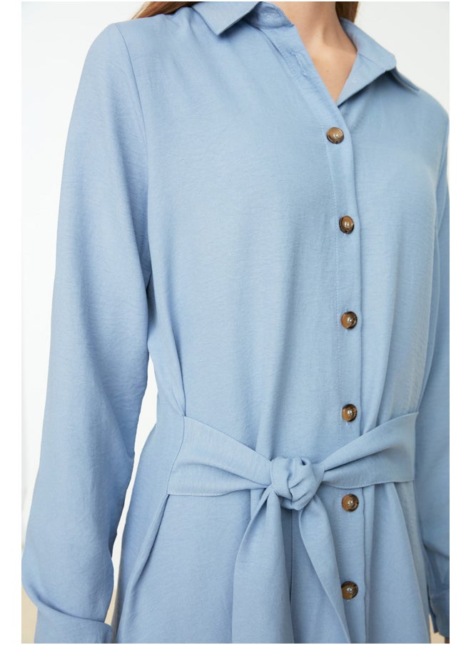 trendyol - Woman Modest Top-bottom Blue - Image 1