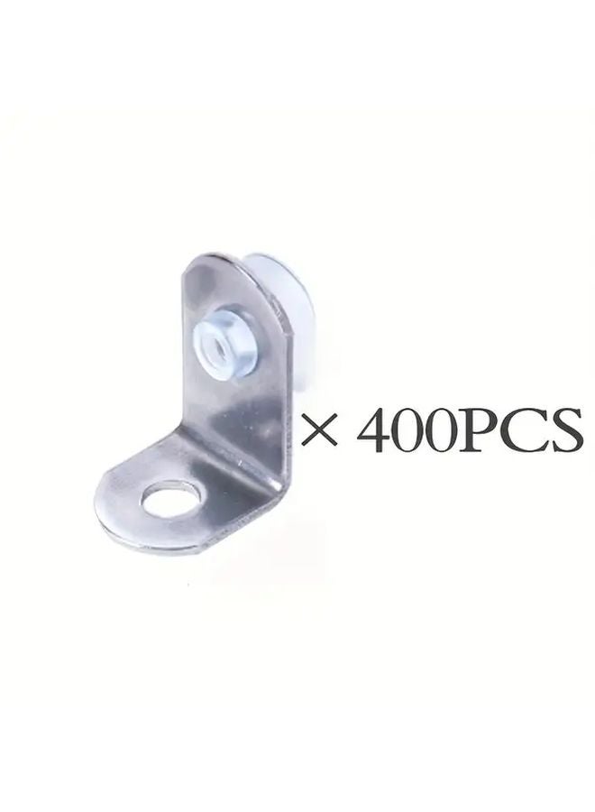 400 Brackets 400 Suction Cups Heavy Duty Metal Shelf Supports Tool Free Installation - Image 2
