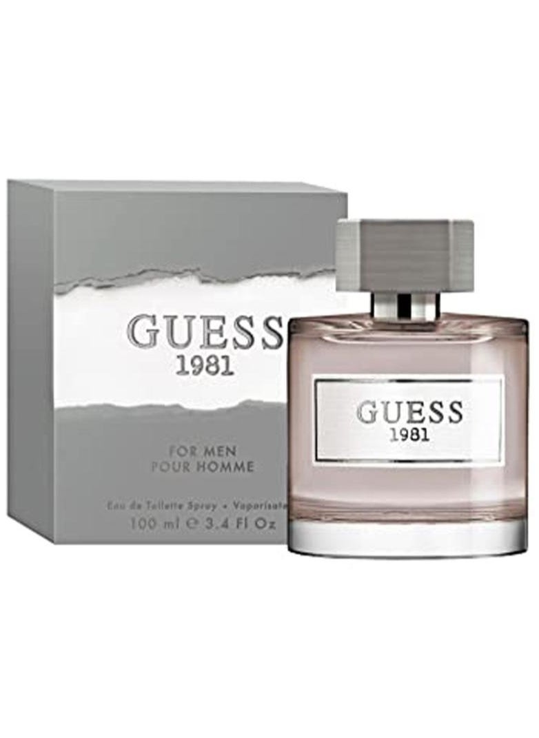 Guess 1981 Pour Homme For Men Eau De Toilette 100ML