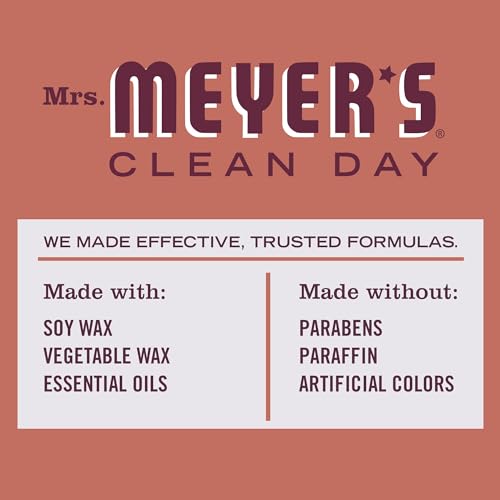 MRS. MEYER'S Clean Day Scented Soy Candle, Large, Fall Leaves Scent, 7.2 oz - Image 3