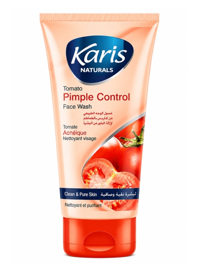 Karis Pimple Control Facial Wash, Tomato, 150 ml - Image 1