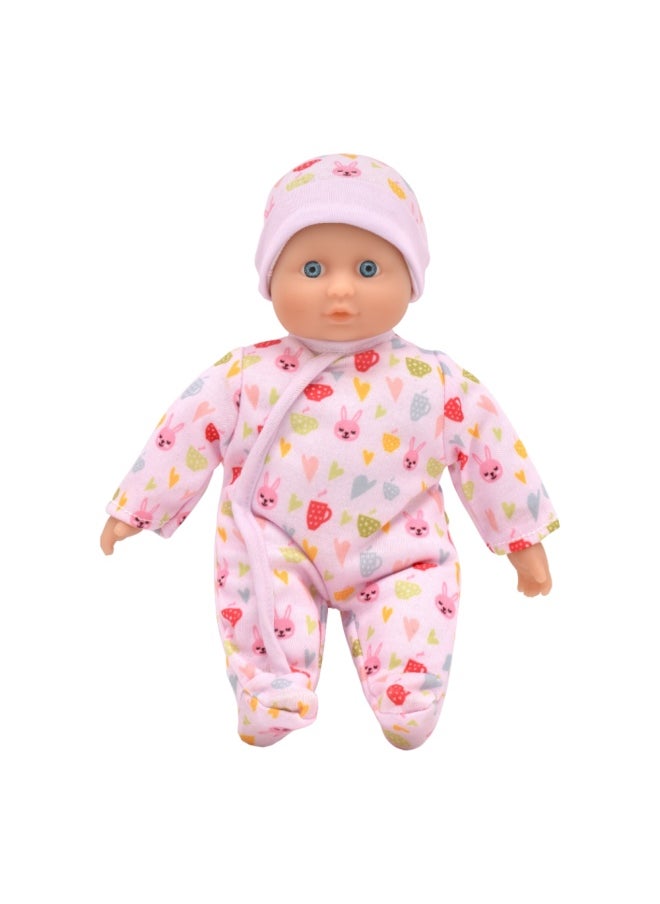 dolls world Baby Grace 10 inch Soft Doll With /Vinyl limbs and outfits from Peterkin gift for kids of Age above 10 months  - Image 3