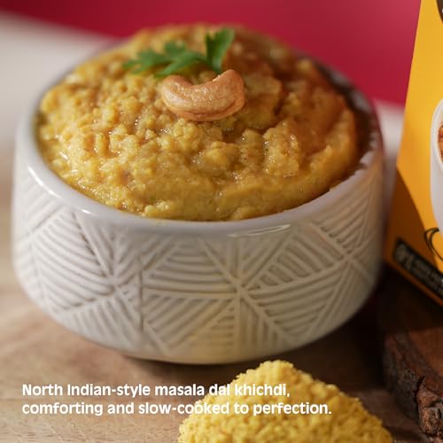 Chutnefy Masala Dal Khichdi | 50g Freeze-Dried Instant Meal | Just Add Hot Water to make a meal for 1 | 0% Preservatives or Additives - Image 4
