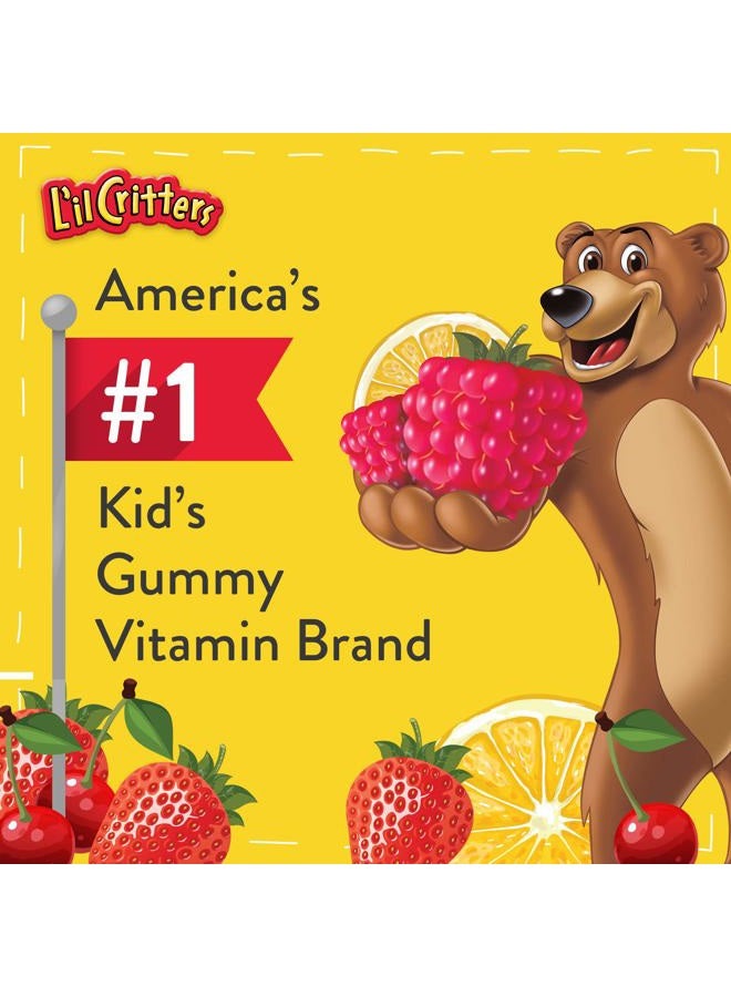 Lil Critters L'il Critters Paw Patrol Gummy Vites Daily Gummy Multivitamin for Kids, Vitamin C, D3 for Immune Support Cherry, Orange and Blueberry Flavors, 60 Gummies - Image 3