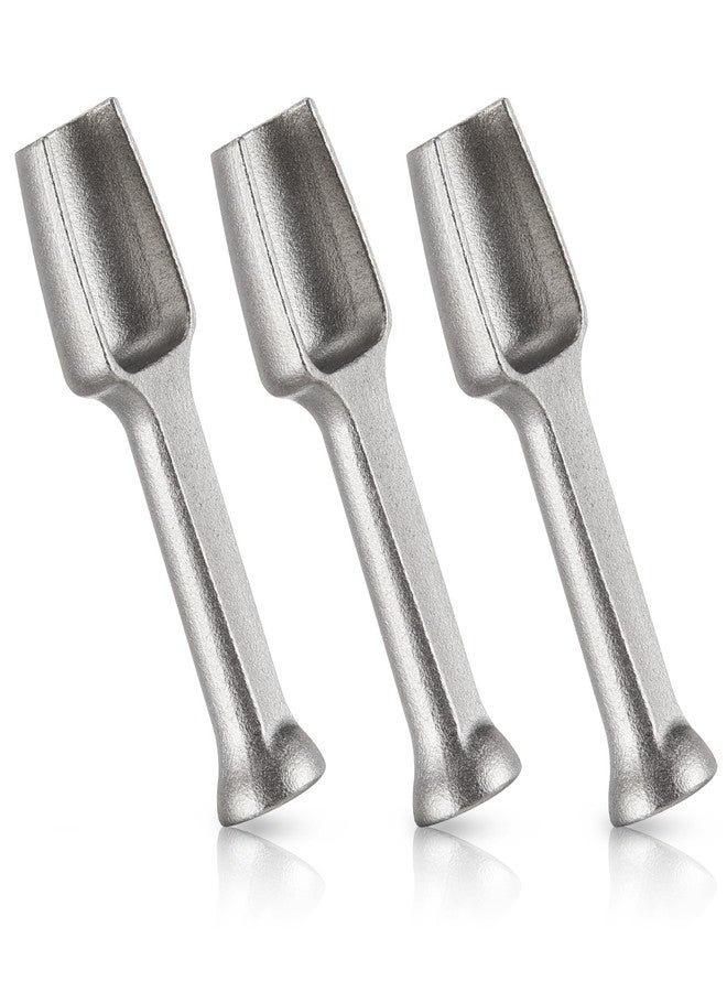 Zonon 3 Pcs Mini Stainless Steel Scoop Set 0.25 Gram 2.56 Inch Small Spoon for Spices Coffee Tea Protein Powder Herbs SS304 Measuring Scoop Dishwasher Safe - Image 1