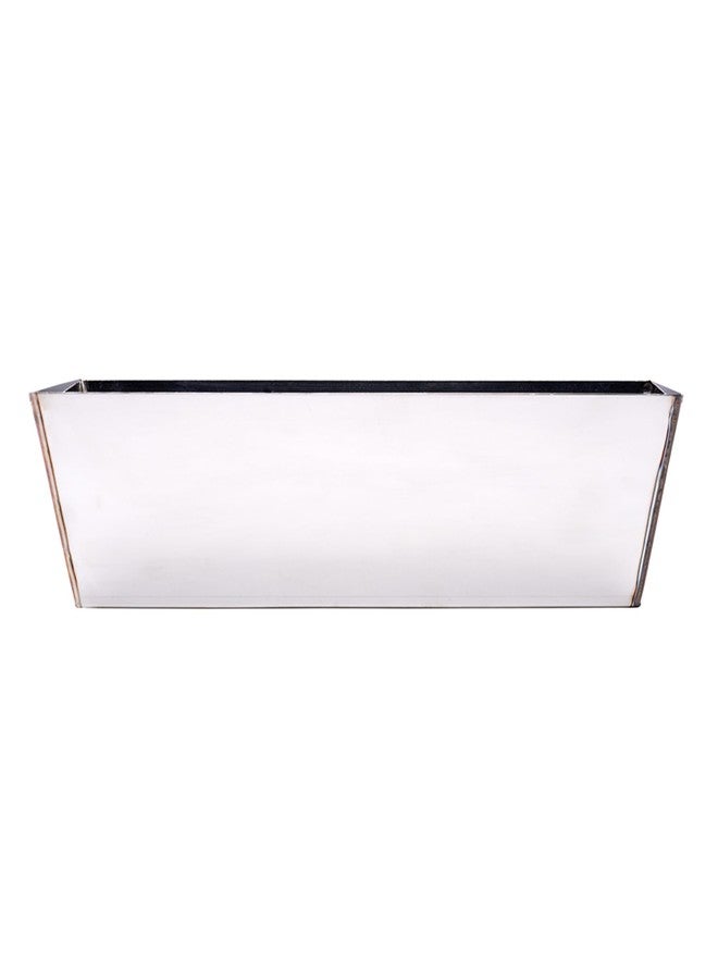 TOOLPRO 12 Inch Stainless Steel Mud Pan - Professional Drywall Taping Tool with Smooth Tapered Ends and Leak-Proof Construction - Image 5