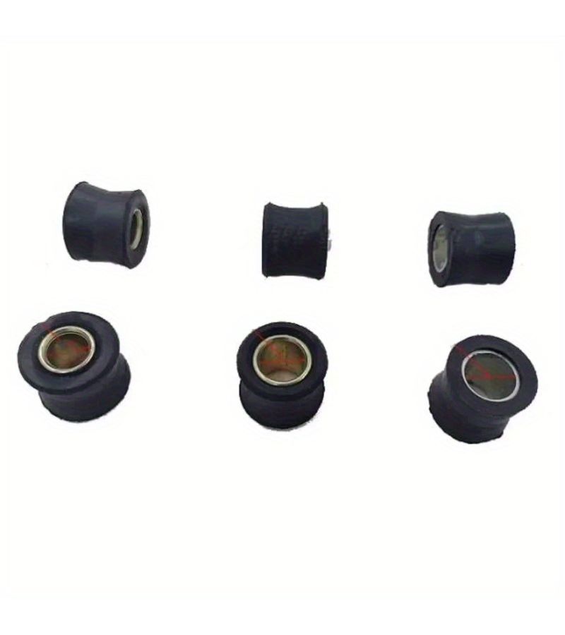 Set Of 2 Rubber Sleeves 10mm For Motorcycles And Electric Scooter Rear Shock Absorbers - Image 5