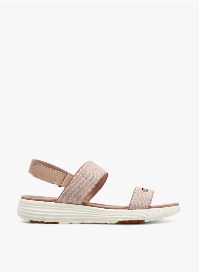 Le Confort Women Textured Strap Sandals with Hook and Loop Closure  - Image 2