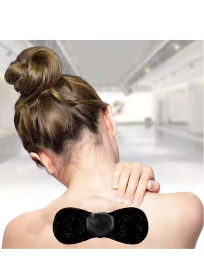 ACLIX Electric Portable Muscle Stimulator Mini Electric Back Massager Neck Shoulder Arms Back Legs Waist Massage Pad Ems Massager Electric Muscle Massager Pad  - Image 2